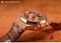 AUDEMARS PIGUET ROYAL OAK CHRONO BROWN ROSE GOLD SWISS VALJOUX 7750 AUTO BR LE