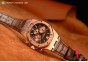 AUDEMARS PIGUET ROYAL OAK CHRONO BROWN ROSE GOLD SWISS VALJOUX 7750 AUTO BR LE