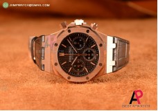 Audemars Piguet Royal Oak Chrono RG Black Dial Clone AP3126 Auto