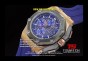 AU17361 - Royal Oak Chrono JHF Gray/Blue Dial RG RU Japan Quartz