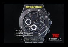 AU17382 - Royal Oak Offshore Real Forge Carbon JF 1:1 Best Edition A3126 (Free EXTRA Leather Strap)