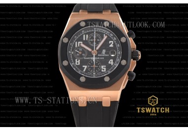 AP23012 - Royal Oak Offshore DVF Black Dial RG RU A3126