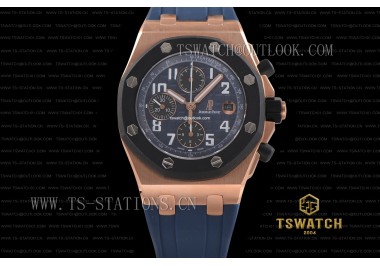 AP23010 - Royal Oak Offshore DVF Blue Dial RG LT A3126