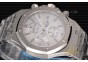 IC22937 - AP ROO Chrono 42mm White Dial Full SS Japan VK Quartz