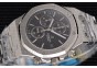 IC22935 - AP ROO Chrono 42mm Black Dial Full SS Japan VK Quartz