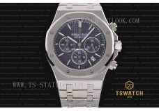 IC22931 - AP ROO Chrono 42mm Blue Dial Full SS Japan VK Quartz