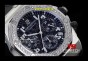 AP17583 - Royal Oak Chrono Woman 37MM Black Dial SS RU Diamond Japan VK Quartz