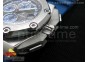 Royal Oak Offshore 44mm SS Michael Schumacher Blue Dial 1:1 JF Best Edition A3126 (FREE XS Strap)