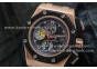 1:1 AUDEMARS PIGUET ROYAL OAK OFFSHORE GRAND PRIX ROSE GOLD-RED ULTIMATE EDT.FORGED CARBON. V3