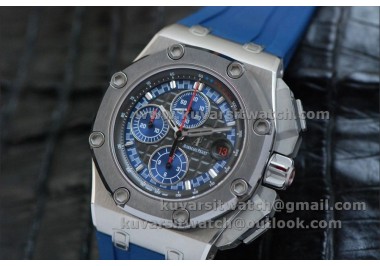 1:1 AUDEMARS PIGUET ROYAL OAK OFF SHORE MICHAEL SCHUMACHER BLUE FROM 