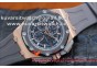 AUDEMARS PIGUET ROYAL OAK OFF SHORE MICHAEL SCHUMACHER RG/PVD BLACK DIAL. Q.C