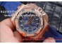 AUDEMARS PIGUET ROYAL OAK OFF SHORE MICHAEL SCHUMACHER RG/BLUE Q.C