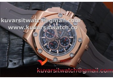 AUDEMARS PIGUET ROYAL OAK OFF SHORE MICHAEL SCHUMACHER RG/GRAY Q.C