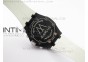 Royal Oak Offshore Black & White Marcus Edition JF on White Rubber Strap A7750 (Free Black Strap)