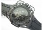 Royal Oak Offshore Survivor DLC Noob 1:1 Best Edition Black Dial On Black Rubber Strap (Free Black Leather Strap)