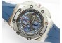 Royal Oak Offshore 44mm SS Michael Schumacher Blue Dial 1:1 JF Best Edition A7750   (FREE XS Strap)