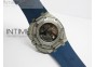 Royal Oak Offshore 44mm SS Michael Schumacher Blue Dial 1:1 JF Best Edition A7750   (FREE XS Strap)