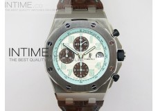 ROYAL OAK OFFSHORE JF 1:1 MONTAUK HIGHWAY LIMITED EDITION ON BROWN LEATHER STRAP