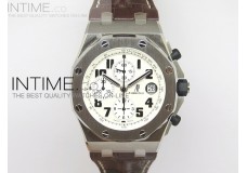 Royal Oak Offshore Safari JF Best Edition on Brown Leather Strap A7750
