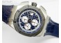Royal Oak Offshore 44mm SS JF 1:1 Best Edition Blue Dial on Blue  Leather Strap A7750