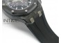 Royal Oak Offshore 44mm Forged Carbon JF 1:1 Best Edition Black Dial A3126 (free rubber strap)