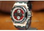 AUDEMARS PIGUET RUBEN BARRICHELLO II RED DIAL SS/QC. SUPER A+ [CLONE] [CLONE] [CLONE] [CLONE]