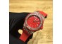 AP22673 - AP Royal Oak 42mm Red Dial RG Diamond Miyota Automatic