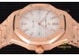 AP22389 - Royal Oak 41mm White Dial Full RG A3120