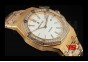 AP15908 - Royal Oak Jumbo JHF 41mm White Check Dial Diamond RG Asian 2813