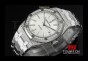 AP15901 - Royal Oak Jumbo JHF 41mm White Check Dial Full Diamond SS Asian 2813