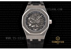 AP22808 - Royal Oak 15407 41mm Skeleton Double Balance wheel SS LT A3132