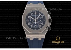 AP23038 - AP ROO Chrono 42mm Blue Dial SS RU Japan Quartz