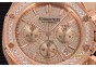 AP22299 - AP ROO Chronograph 43mm Gold Diamond Dial 7750 Structure RG LT Japan Quartz