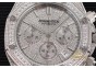 AP22297 - AP ROO Chronograph 43mm Diamond Dial 7750 Structure SS LT Japan Quartz