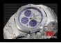 AP18556 - Royal Oak Chrono JHF White/Blue Dial High Grade SS A7750