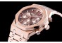 AP21189 - AP ROO Chrono 42mm Brown Dial Full RG Japan Quartz