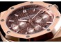 AP21189 - AP ROO Chrono 42mm Brown Dial Full RG Japan Quartz