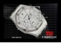 AP19140 - AP ROO Chrono White Dial SS Diamond Japan VK Quartz