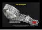 AU17436 - AP ROO Chrono Black Dial SS Full Diamond Japan VK Quartz