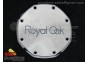 Royal Oak Chronograph Black Dial Diamonds Bezel on SS Bracelet Jap Quartz